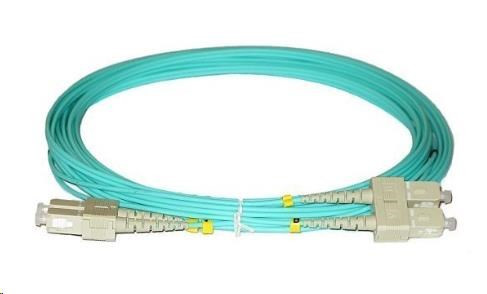 Levně Duplexní patch kabel MM 50/125, OM3, SC-SC, LS0H, 2m