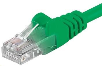 Levně PremiumCord Patch kabel UTP RJ45-RJ45 CAT6 2m zelená