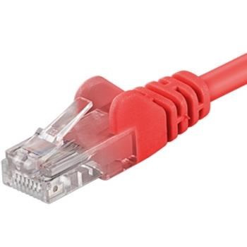 Levně PremiumCord Patch kabel UTP RJ45-RJ45 CAT6 1, 5m červená