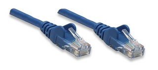 Levně Intellinet Patch kabel Cat5e UTP 15m modrý