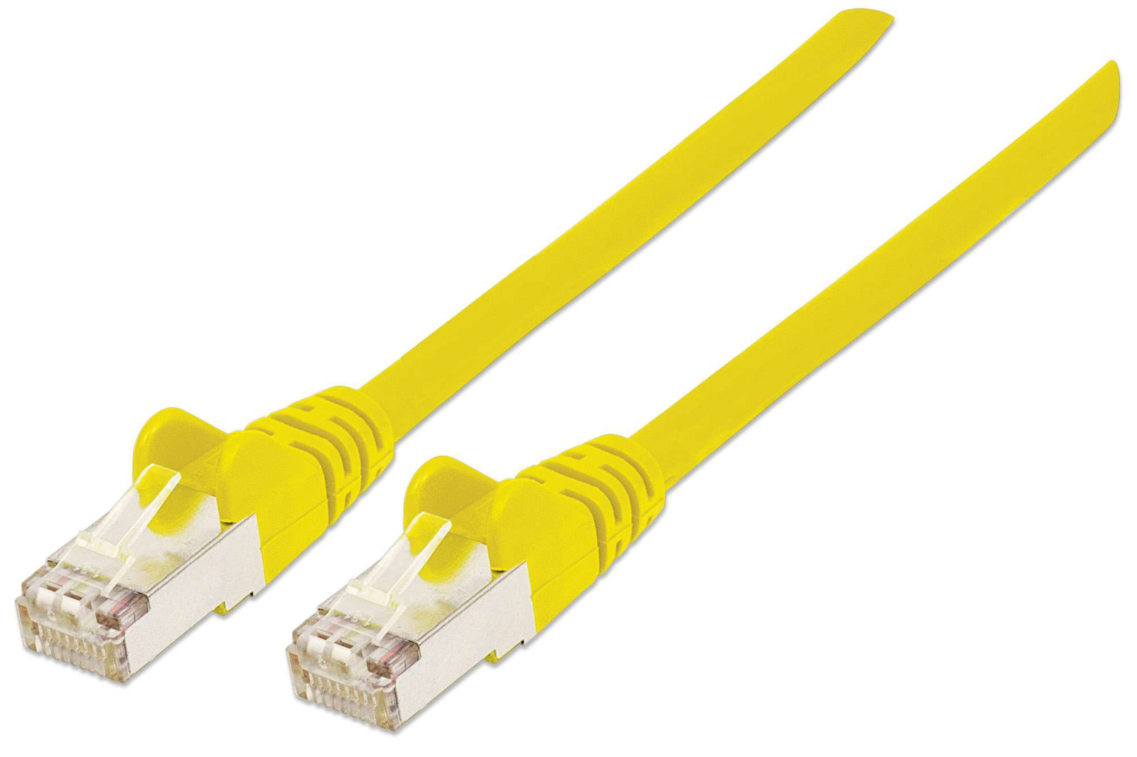 Levně Intellinet Patch kabel Cat6A SFTP 5m žlutý, LSOH