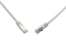 Levně Solarix 10G patch kabel CAT6A SFTP LSOH 10m šedý non-snag-proof C6A-315GY-10MB