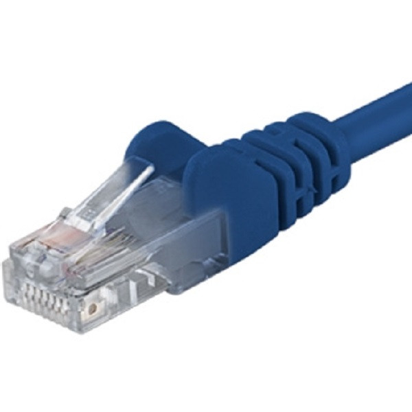 Levně PremiumCord Patch kabel UTP RJ45-RJ45 CAT6 7m modrá