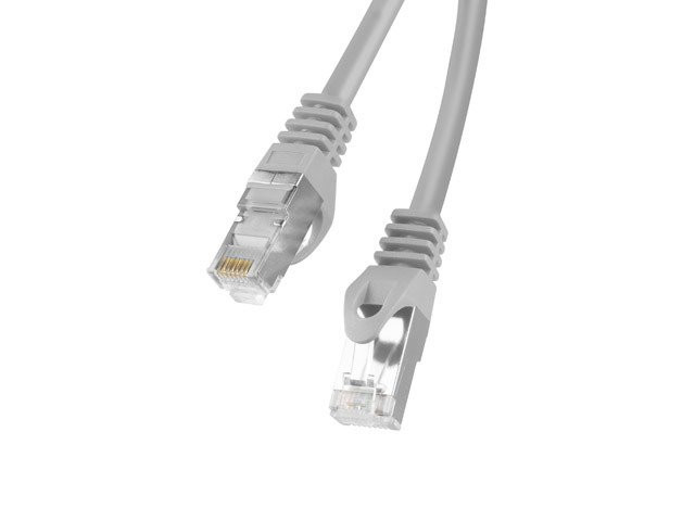 Levně LANBERG Patch kabel CAT.6 FTP 2M šedý Fluke Passed