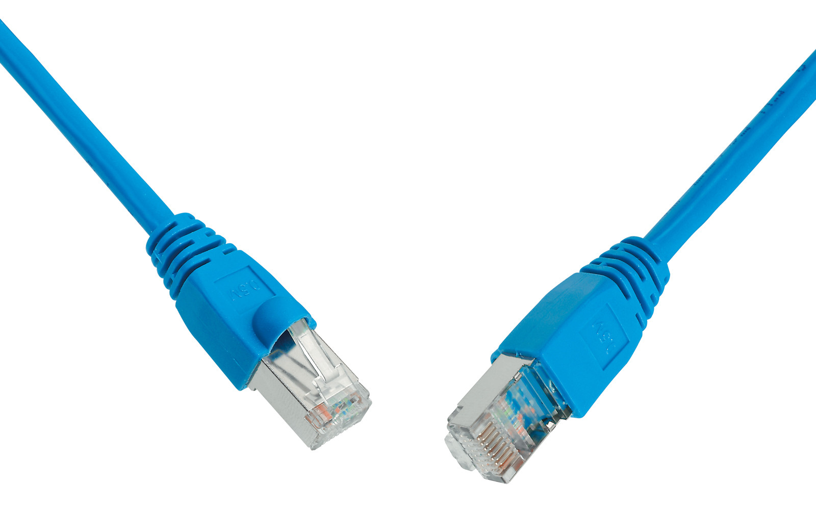 Levně SOLARIX patch kabel CAT6 UTP PVC 2m modrý snag-proof