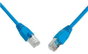 Levně SOLARIX patch kabel CAT6 SFTP PVC 10m modrý snag-proof