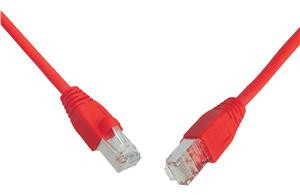 Levně SOLARIX patch kabel CAT6 SFTP PVC 3m červený