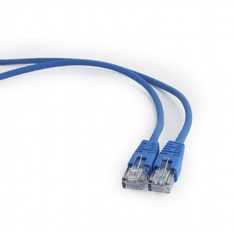 Levně GEMBIRD Eth Patch kabel cat5e UTP, 1,5m, modrý