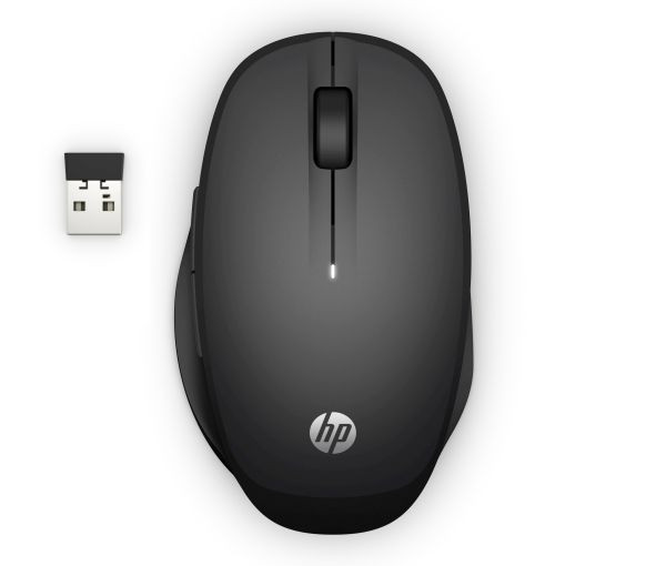 Levně HP 300 bezdrátová myš Dual Mode - černá