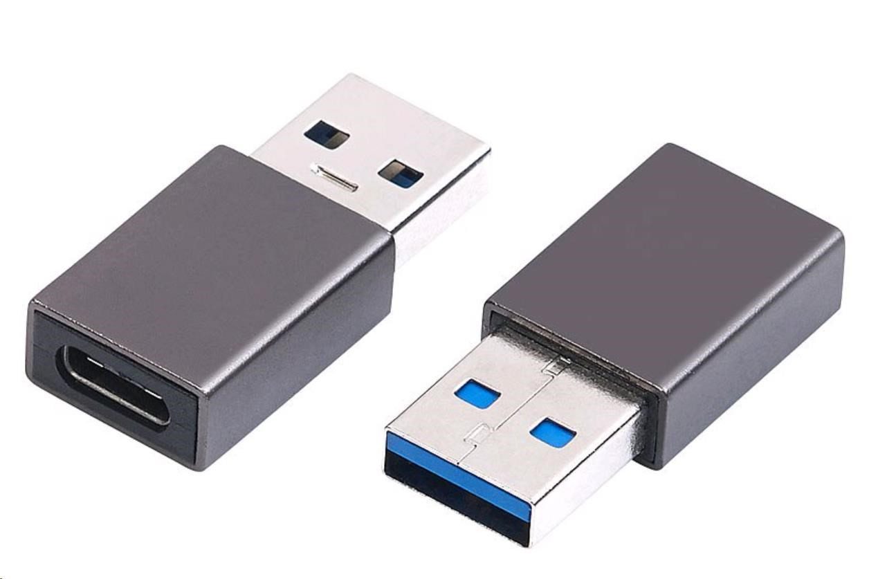 Levně C-TECH adaptér USB 3.2 Type-C na USB A (CF/AM)