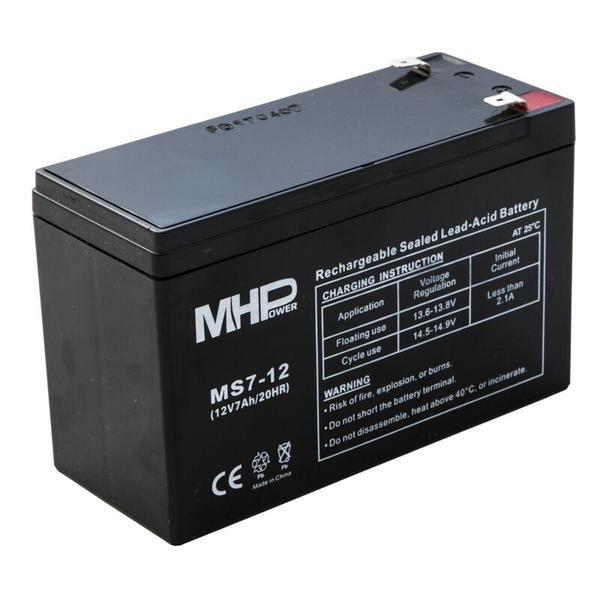 Levně Pb akumulátor MHPower VRLA AGM 12V/7Ah (MS7-12)