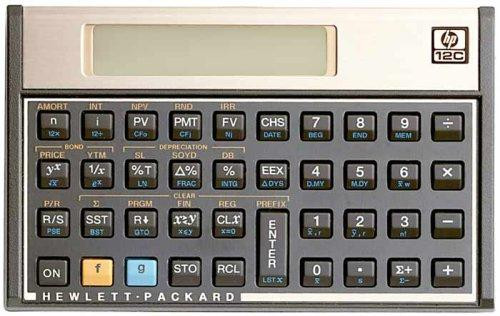 HP 12c Financial Calculator - Finanční kalkulačka
