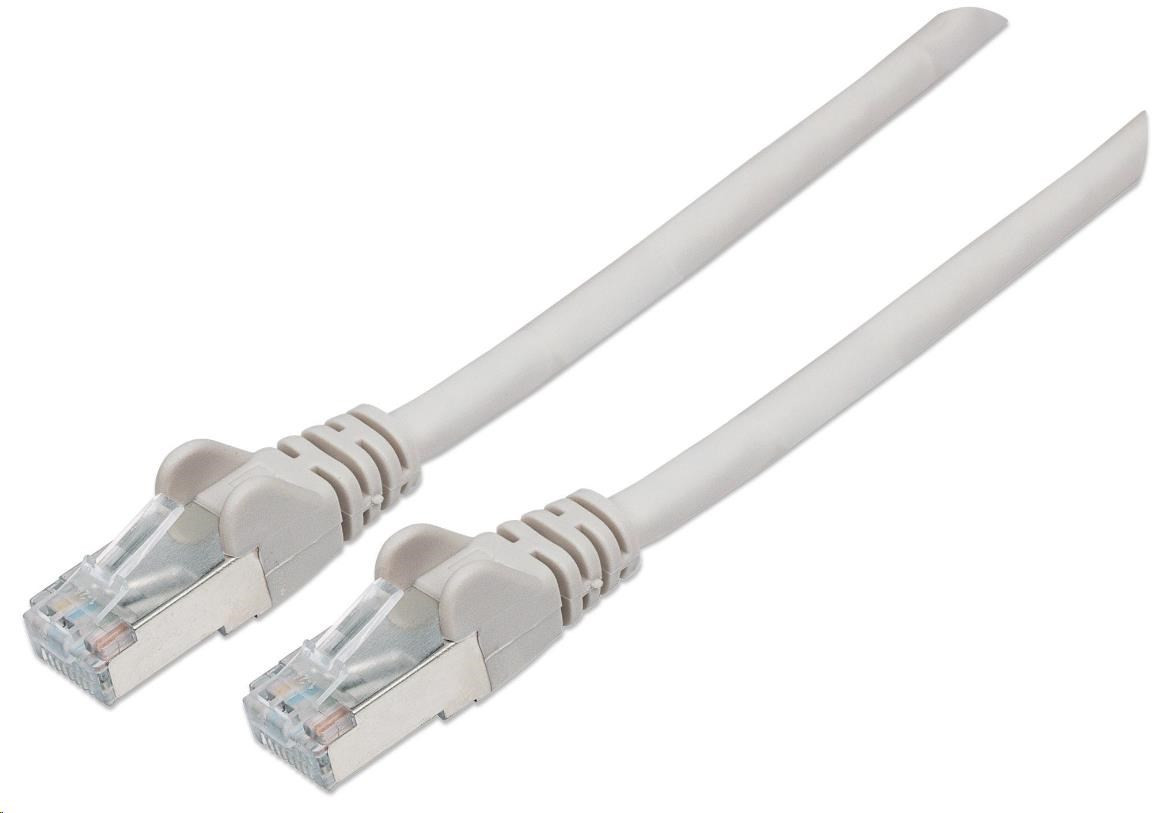 Levně Intellinet Patch kabel Cat6 SFTP LSOH 1m šedý