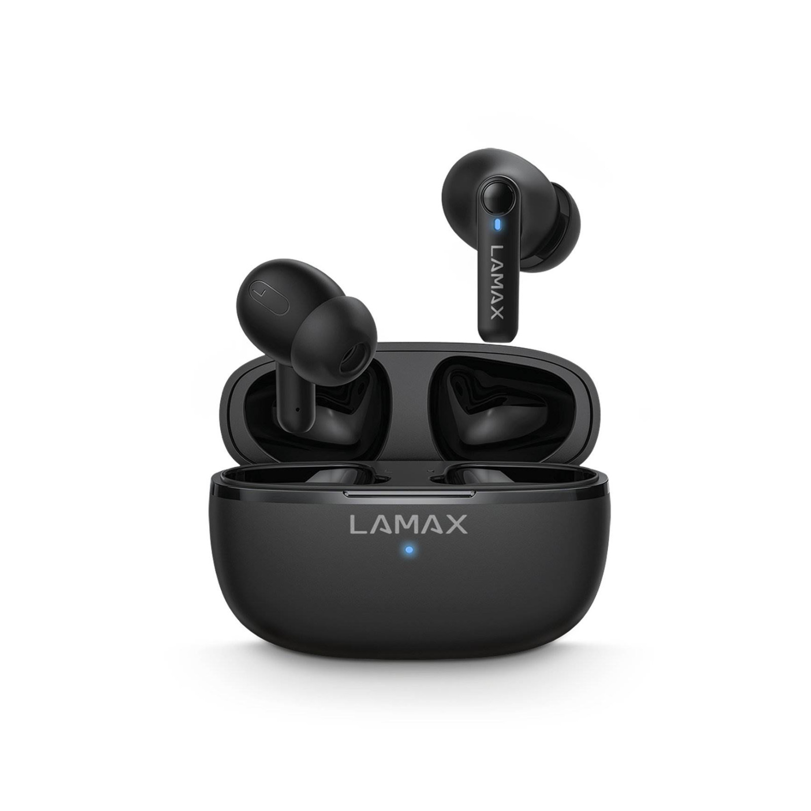 Levně LAMAX Clips1 Play - špuntová sluchátka - černé