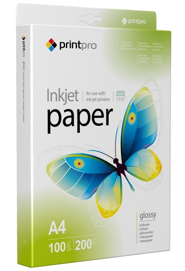 Levně Colorway fotopapír Print Pro lesklý 200g/m2/ A4/ 100 listů