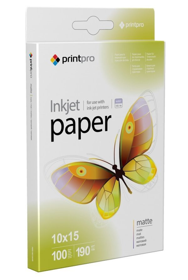 Levně Colorway fotopapír Print Pro matný 190g/m2/ 10x15/ 100 listů