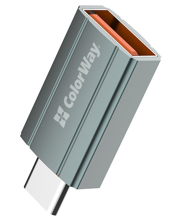 Levně Colorway Adaptér USB-A na USB-C/ 3A