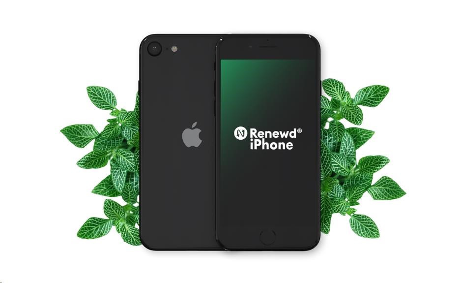Renewd® iPhone SE (3rd gen) Midnight 64GB