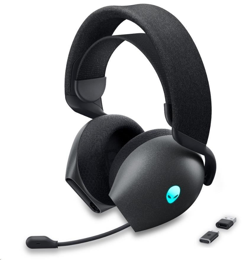 Levně DELL Alienware Dual Mode Wireless Gaming Headset - AW720H (Dark Side of the Moon)