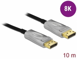 Levně Delock Aktivní optický kabel DisplayPort 1.4 8K 10 m