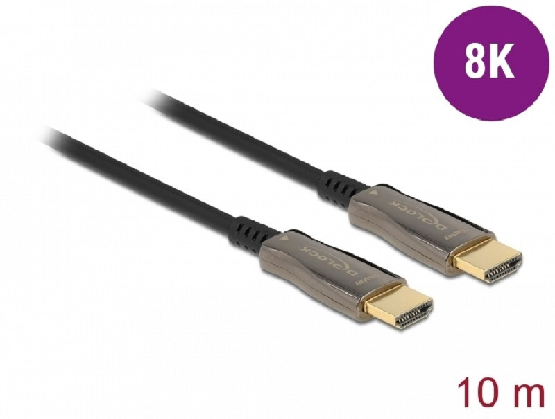 Levně Delock Aktivní optický kabel HDMI 8K 60 Hz 10 m