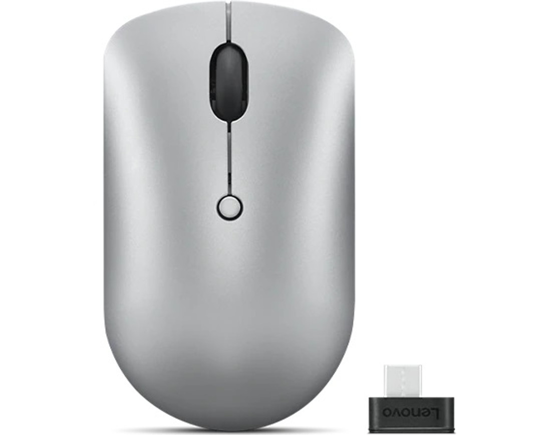 Levně Lenovo myš CONS 540 Bezdrátová kompaktní USB-C (šedá)
