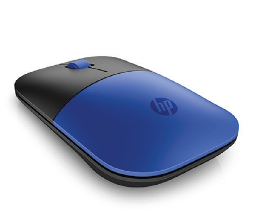 Levně HP myš Z3700 bezdrátová modrá