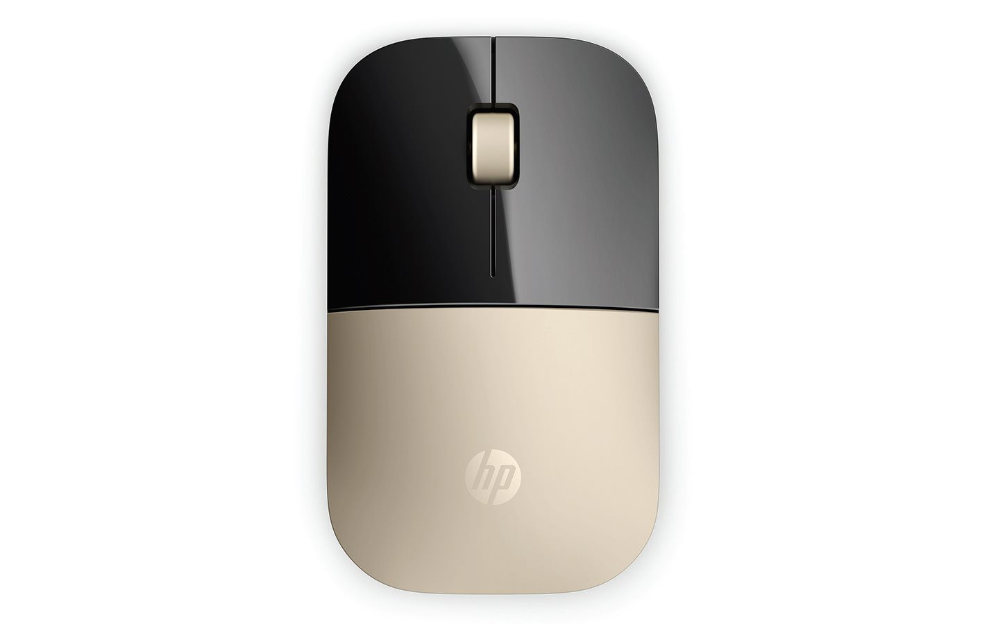 Levně HP myš Z3700 bezdrátová zlatá
