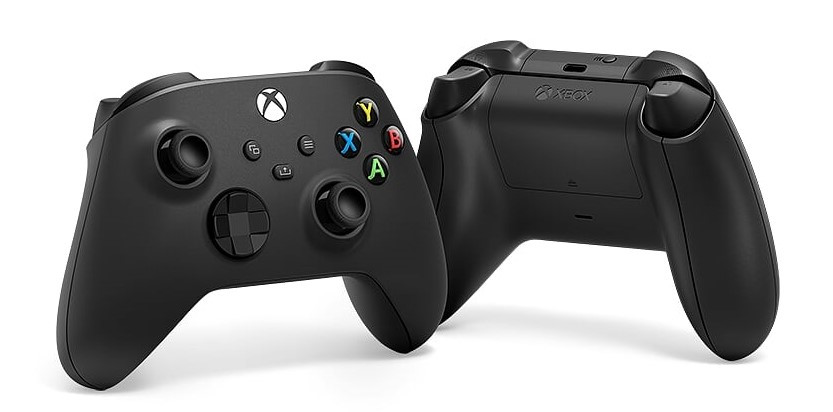 Originální ovladač Xbox Series/Xbox One Carbon Black (QAT-00009) černý