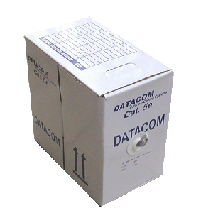Levně DATACOM FTP Cat5e PVC kabel 305m (drát), šedý