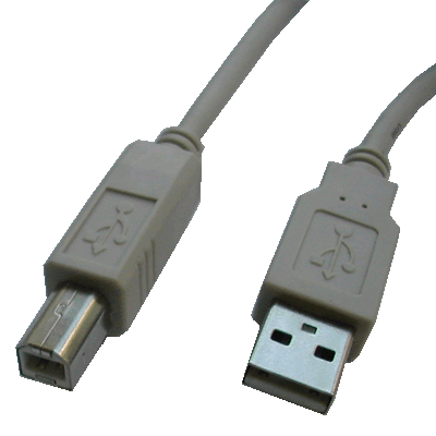 Levně DATACOM Cable USB 2.0 3m A-B (pro tiskárny)