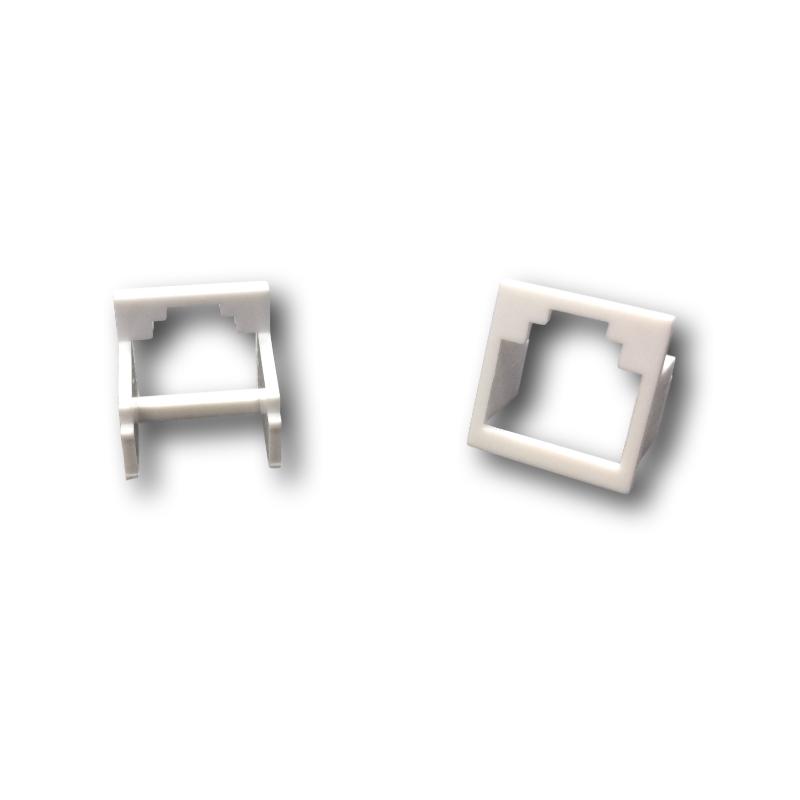 Levně DATACOM Adaptér RJ45 na RJ12 (RJ11) bílá 20ks
