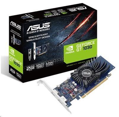 Fotografie produktu: ASUS VGA NVIDIA GeForce GT 1030 BRK 2G, 2G GDDR5, 1xHDMI, 1xDP