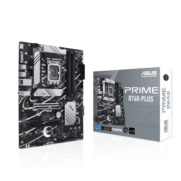 Levně ASUS MB Sc LGA1700 PRIME B760-PLUS, Intel B760, 4xDDR5, 1xDP, 1xHDMI, 1xVGA, ATX