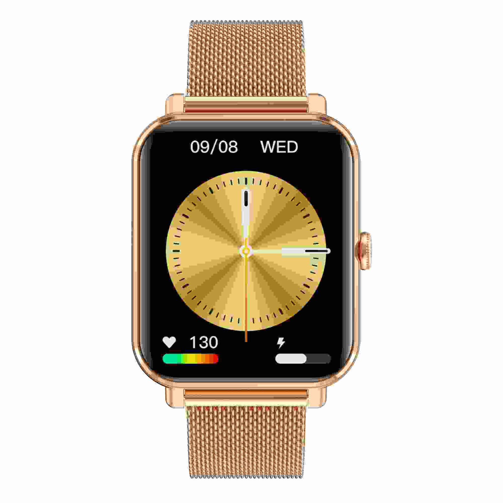 Levně Garett Smartwatch GRC CLASSIC Gold steel