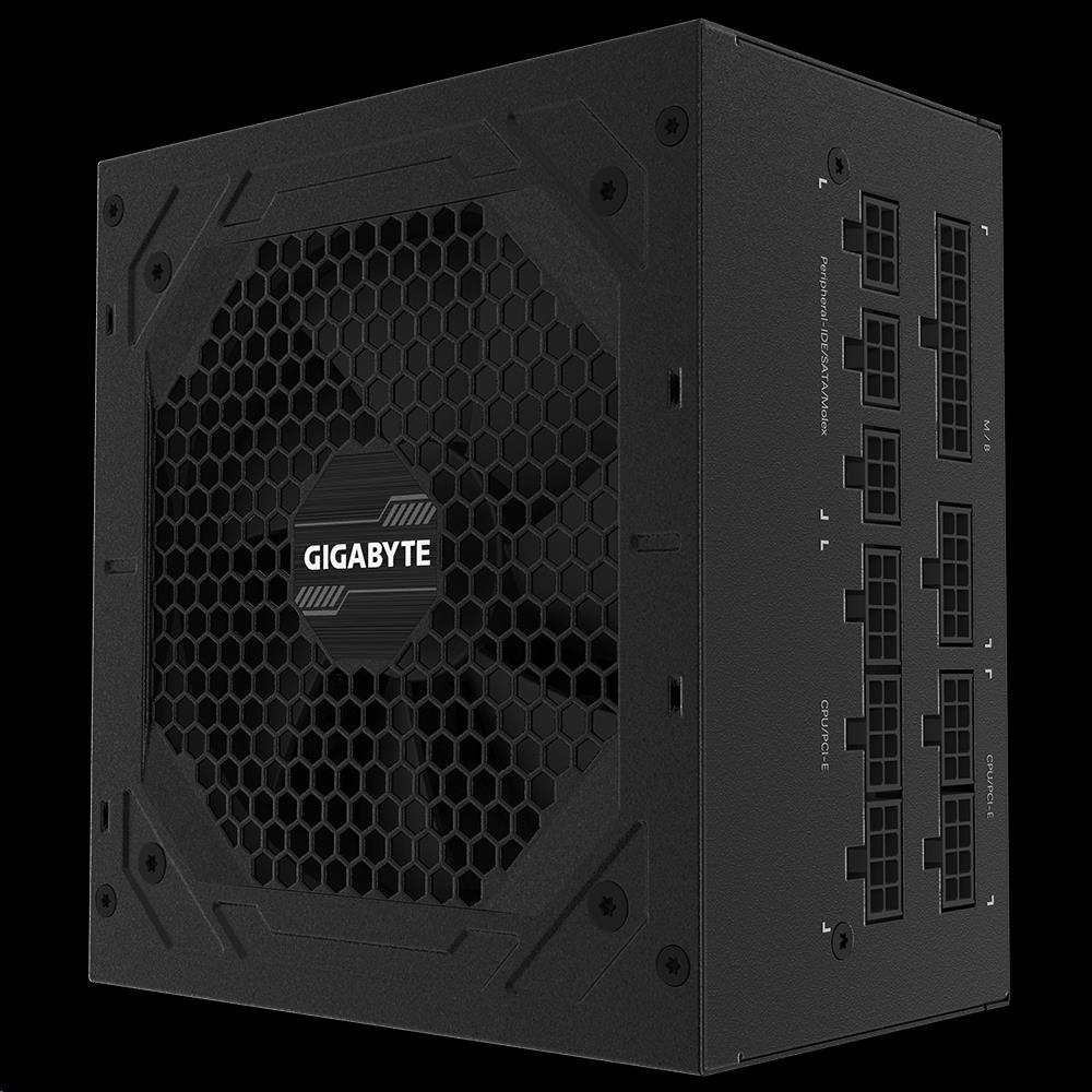 Levně GIGABYTE zdroj P850GM, 850W, 80plus gold, modular, 120 mm fan