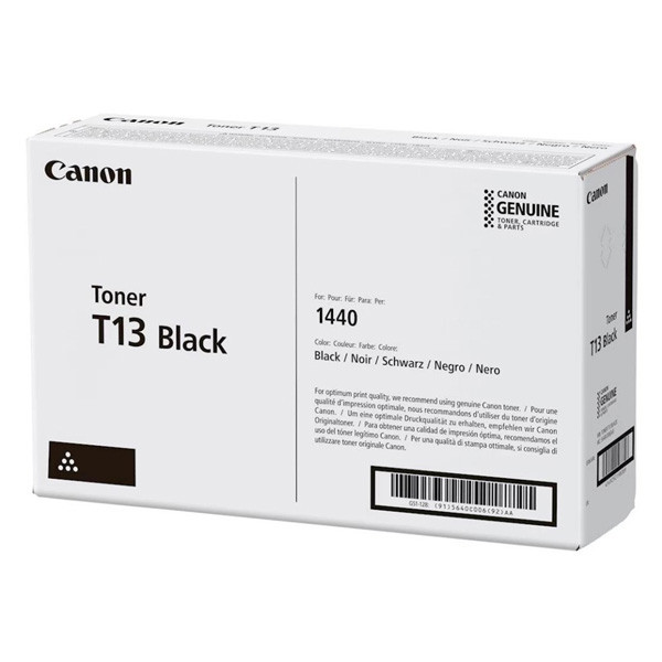 Levně CANON T-13 BK - originální toner, černý, 10600 stran