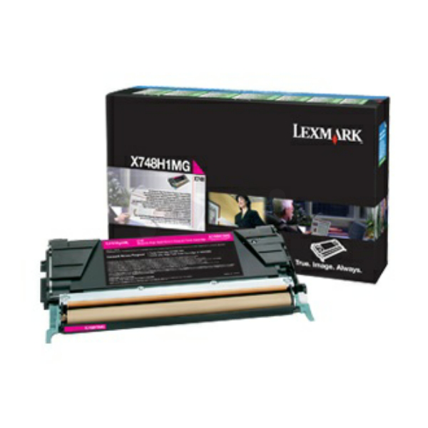 Levně LEXMARK X748H3MG - originální toner, purpurový, 10000 stran