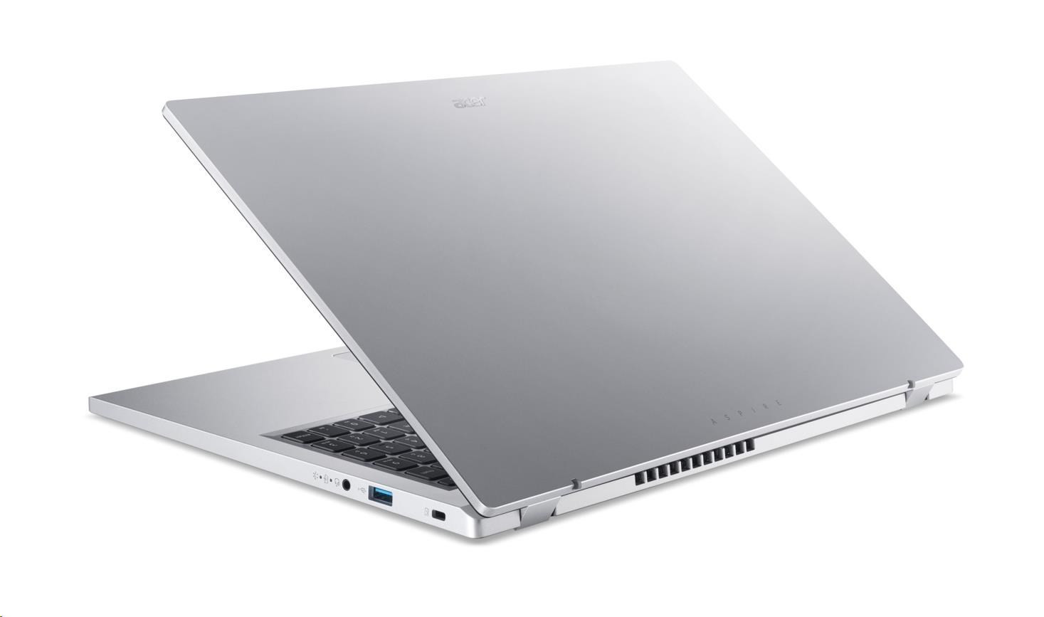 Levně ACER NTB Aspire 3 15 (A315-510P-36GC), i3-N305, 15, 6\" FHD IPS, 16 GB, 512 GB, UHD Graphics, W11H, silver