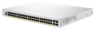 Cisco switch CBS250-48P-4X (48xGbE, 4xSFP+, 48xPoE+, 370W) - REFRESH