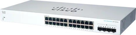 Levně Cisco switch CBS220-24T-4X (24xGbE, 4xSFP+) - REFRESH