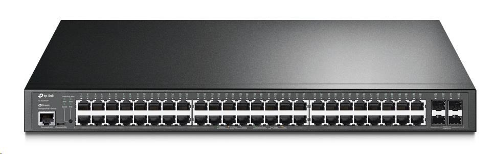 Levně TP-Link OMADA JetStream switch TL-SG3452P (48xGbE, 4xSFP, 48x PoE+, 384W, 2xconsole)