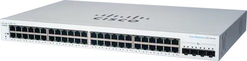 Cisco switch CBS220-48T-4X (48xGbE, 4xSFP+)