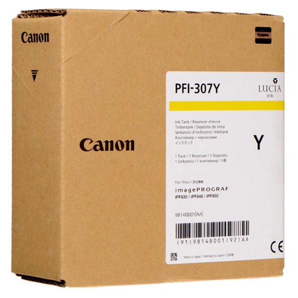CANON PFI-307 Y - originální