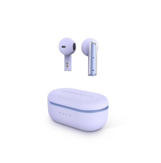 Energy Sistem Earphones True Wireless Style 4 Violet, True Wireless Bluetooth sluchátka, ergonomický design
