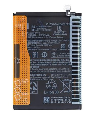 Levně Xiaomi BN62 Original Baterie 6000mAh Service Pack