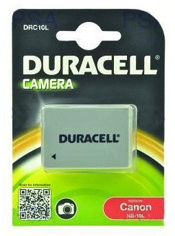 Levně DURACELL Baterie - DRC10L pro Canon NB-10L, černá, 820 mAh, 7.4 V
