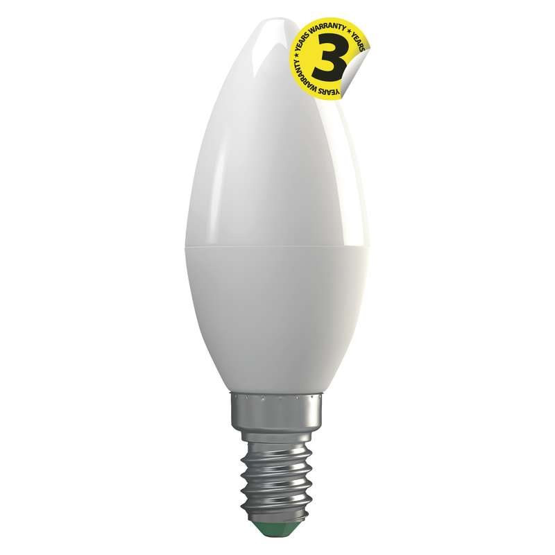 Levně Emos LED žárovka CANDLE, 4W/30W E14, WW teplá bílá, 330 lm, Classic, F