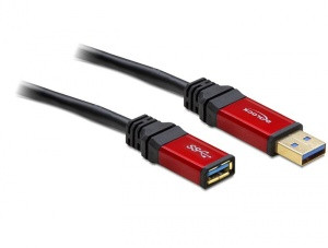 Levně Delock USB 3.0 kabel prodlužující A/A samec/samice délka 5m Premium