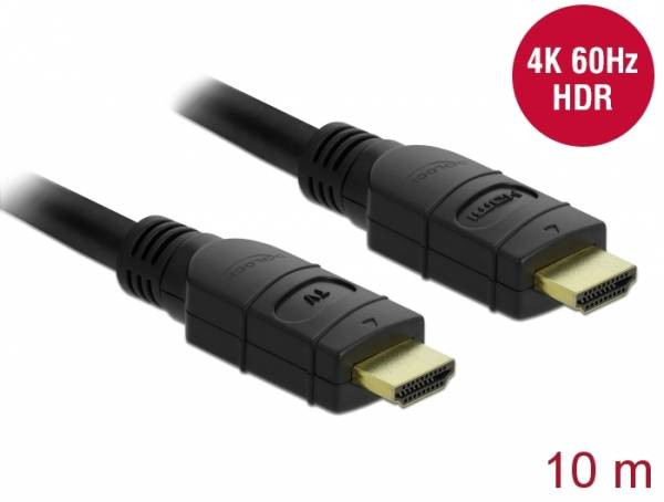 Levně Delock Aktivní kabel HDMI4K 60 Hz 10 m